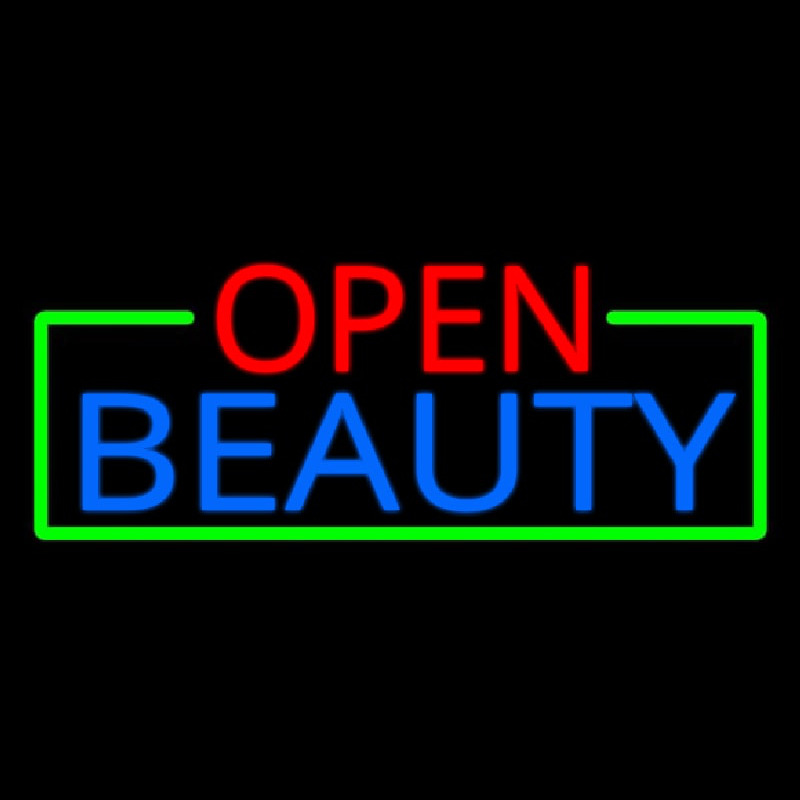 Open Beauty Salon Neonreclame