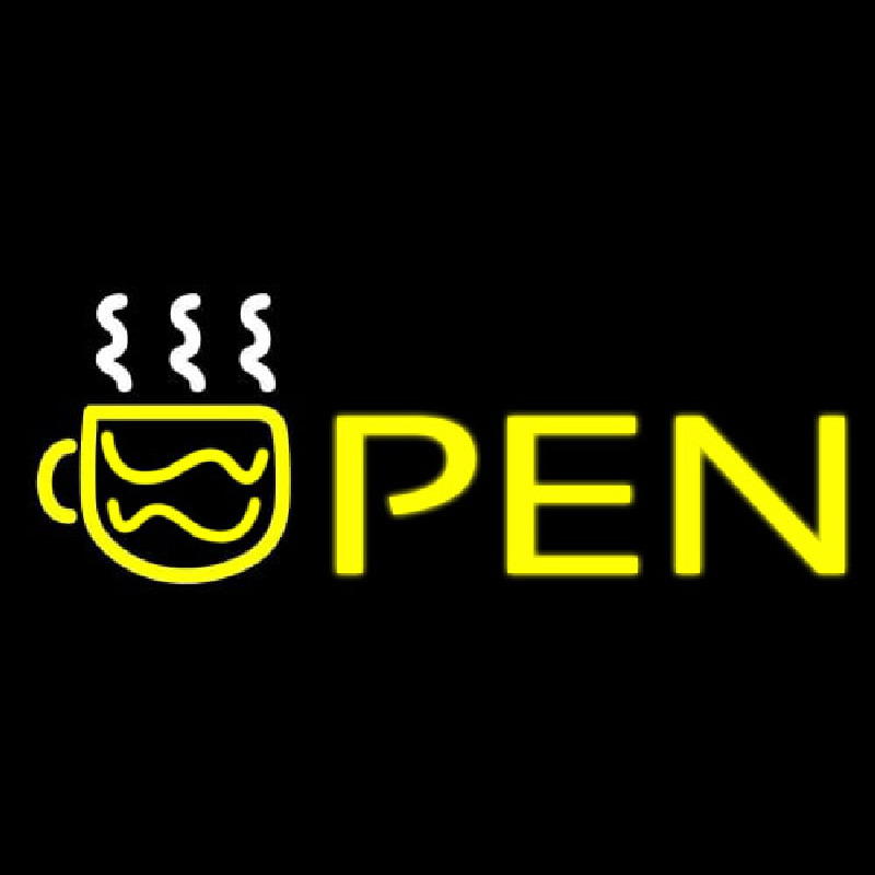 Open Coffee Neonreclame