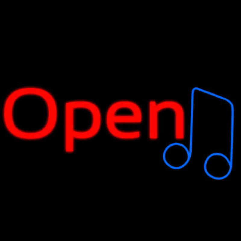 Open Music Neonreclame