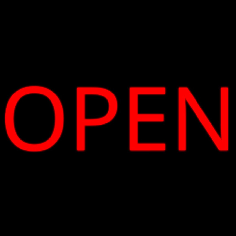 Open Neonreclame