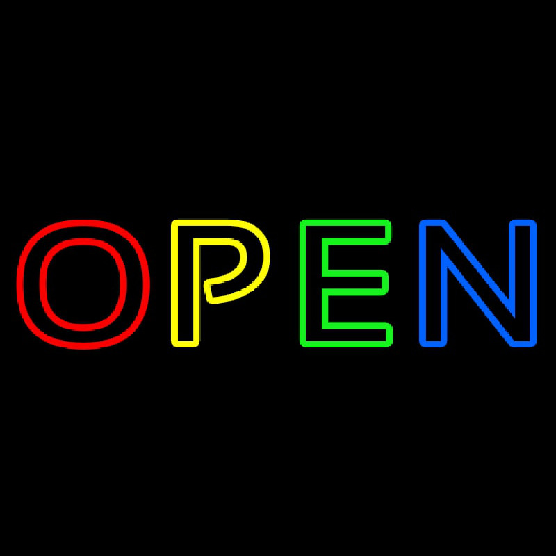 Open Neonreclame