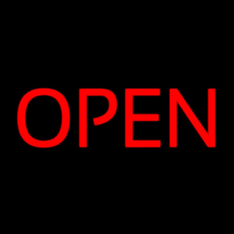 Open No Border Neonreclame