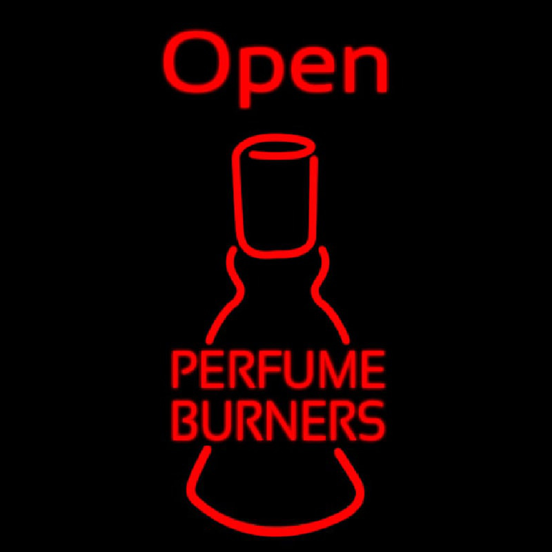 Open Perfume Burners Neonreclame