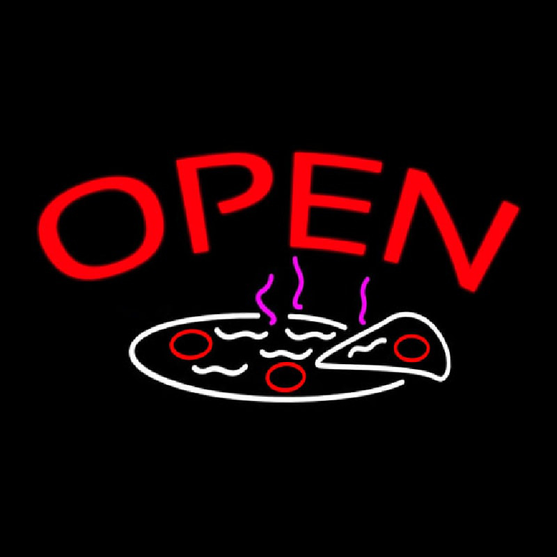 Open Pizza Neonreclame