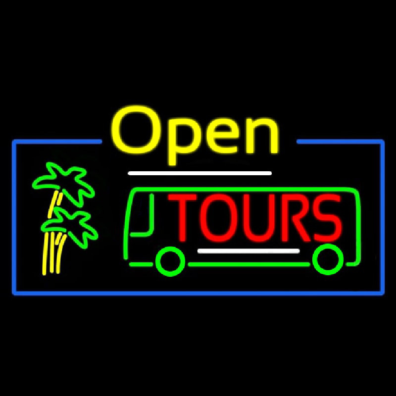 Open Tours Neonreclame