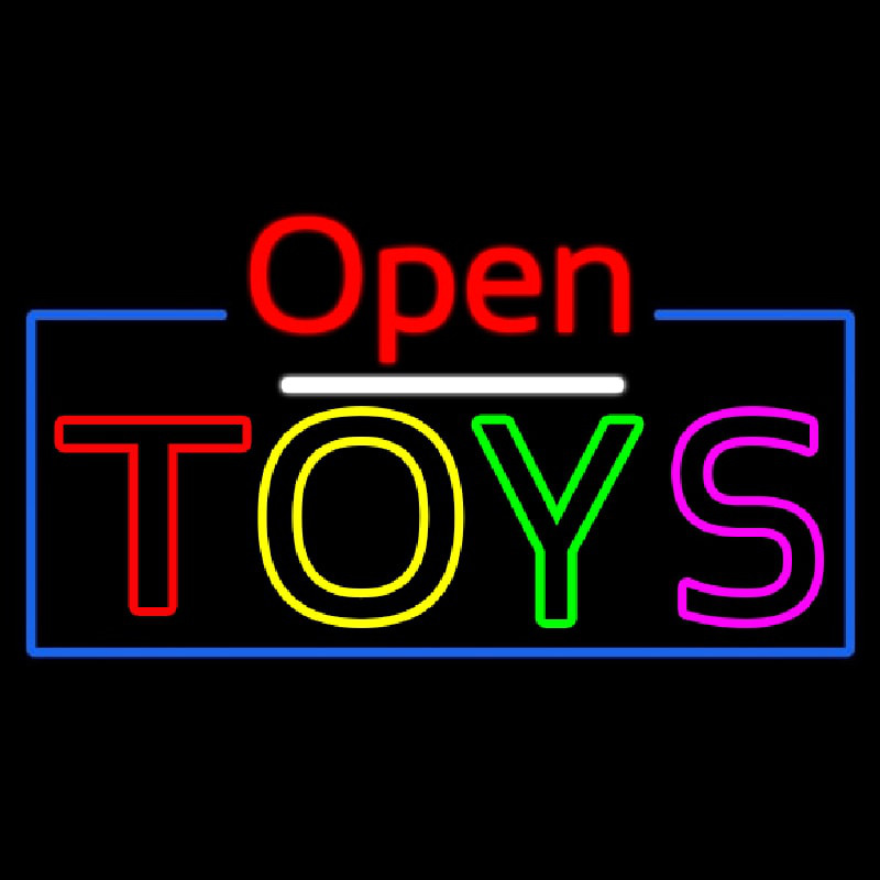 Open Toys Neonreclame