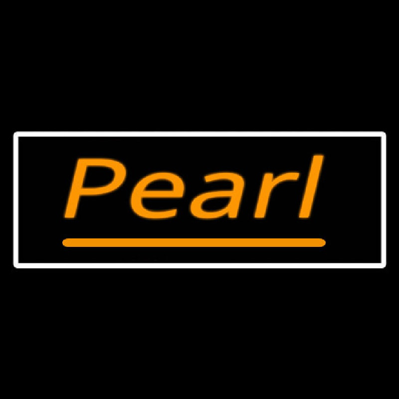 Orange Pearl Neonreclame