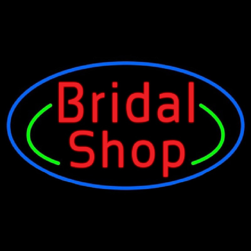 Oval Bridal Shop Neonreclame