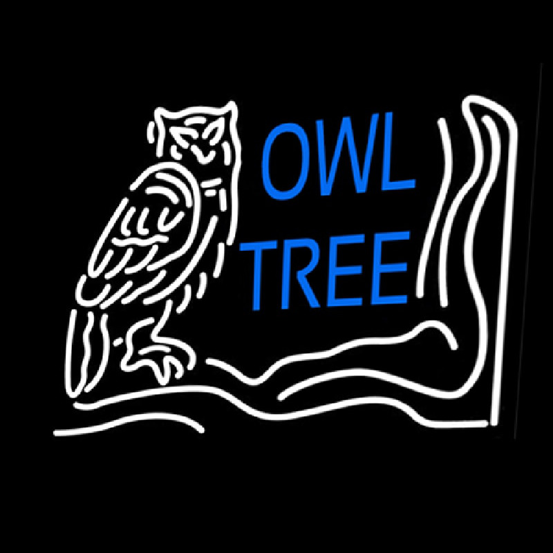 Owl Tree Neonreclame