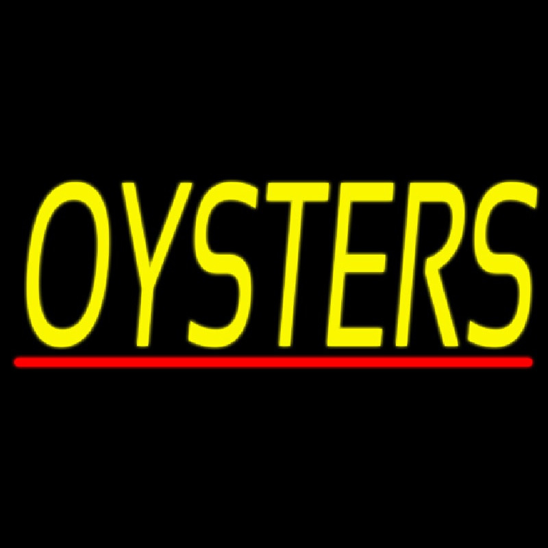 Oysters Block 1 Neonreclame