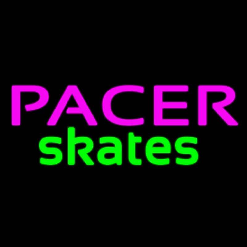 Pacer Skates Logo Neonreclame