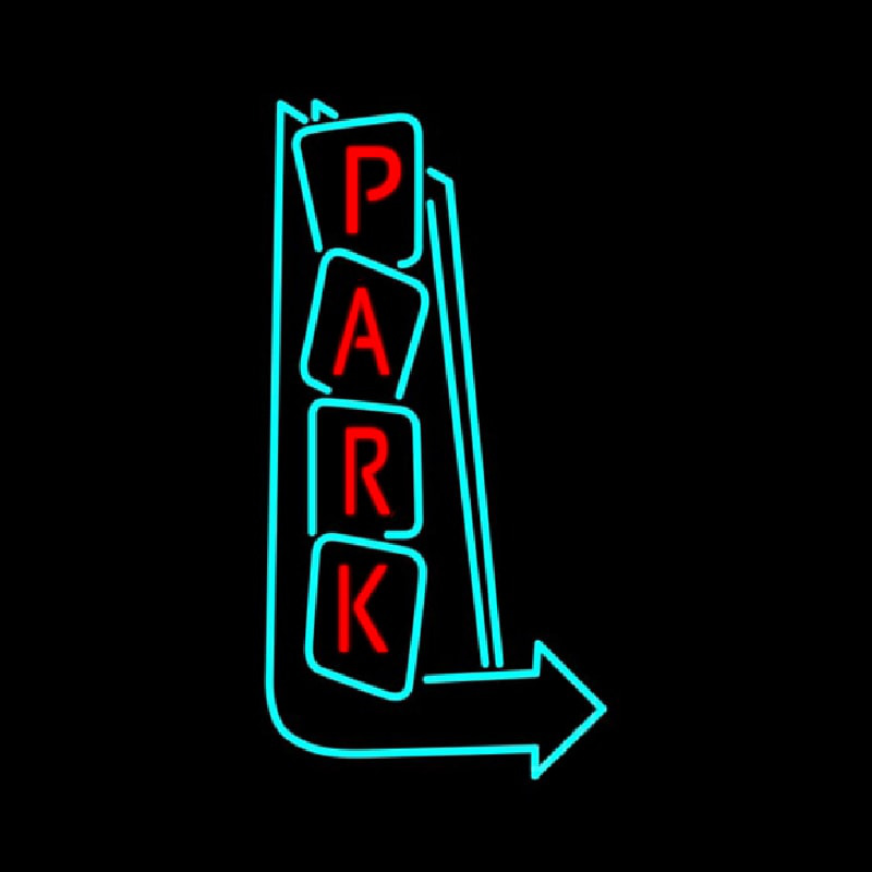Park Vertical With Arrows Neonreclame