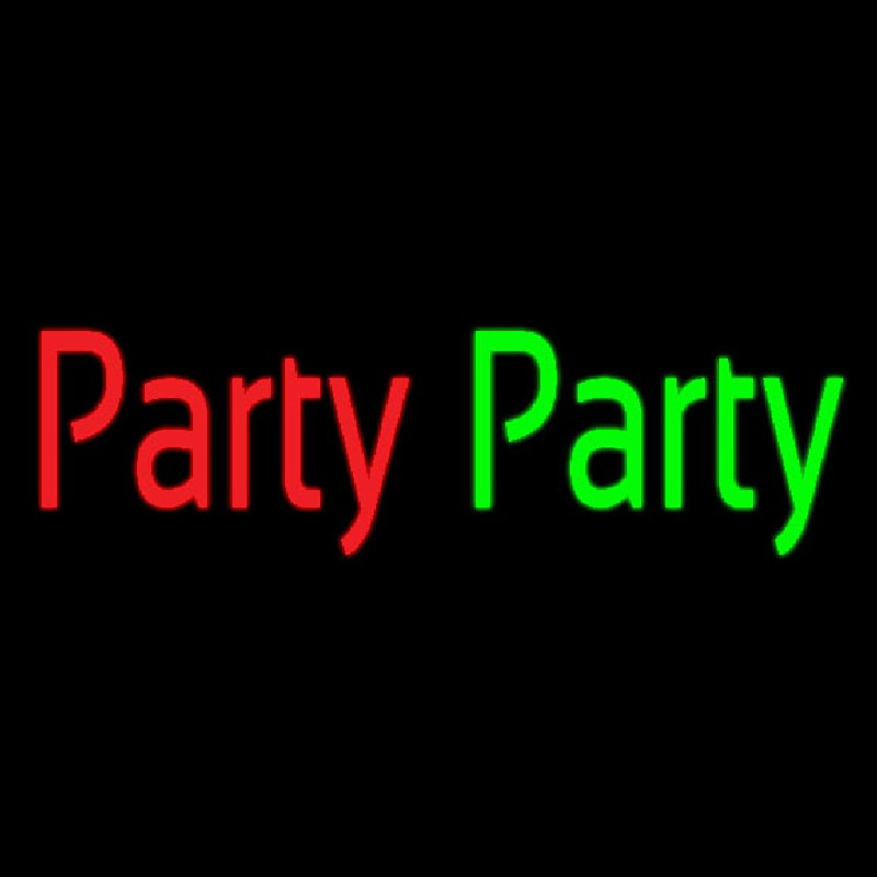 Party Party Neonreclame