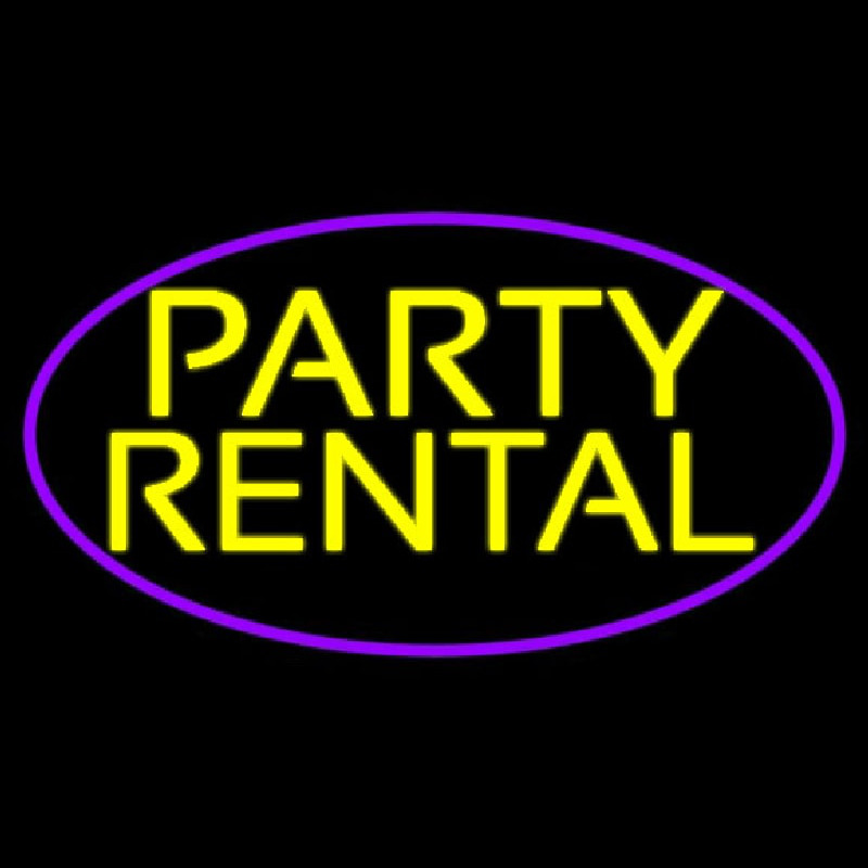 Party Rental 2 Neonreclame