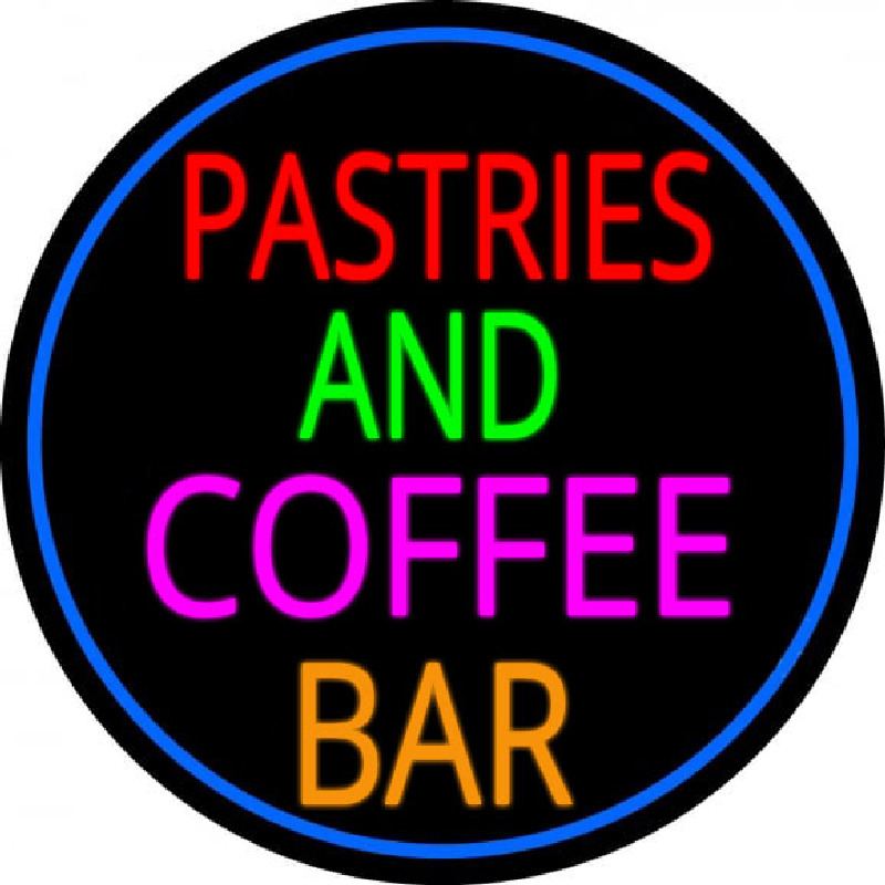 Pastries N Coffee Bar Neonreclame