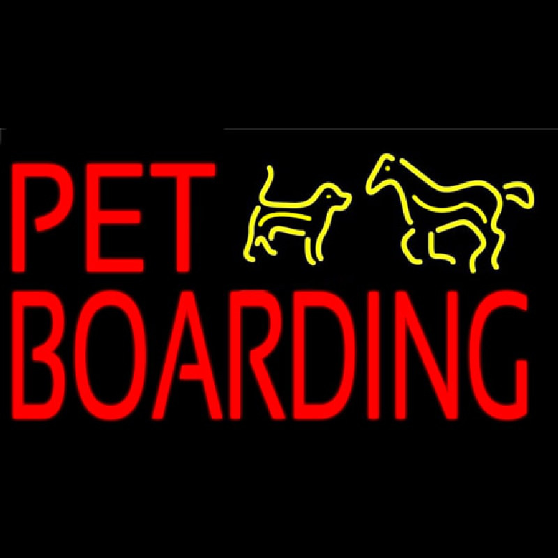 Pet Boarding 1 Neonreclame