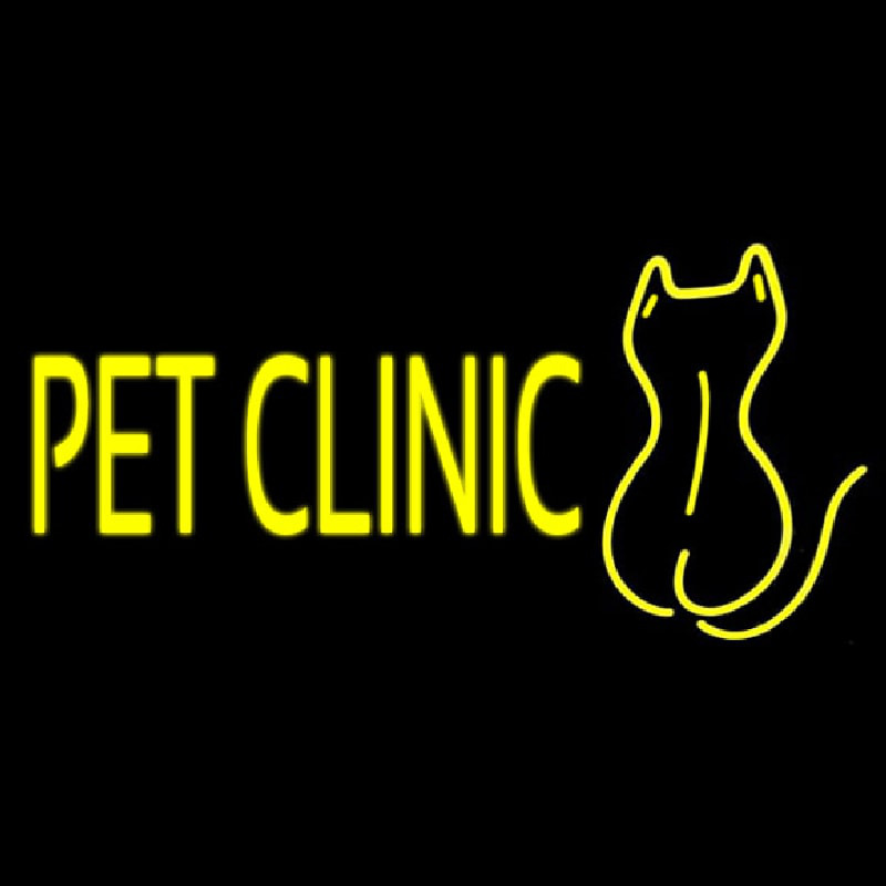 Pet Clinic Neonreclame