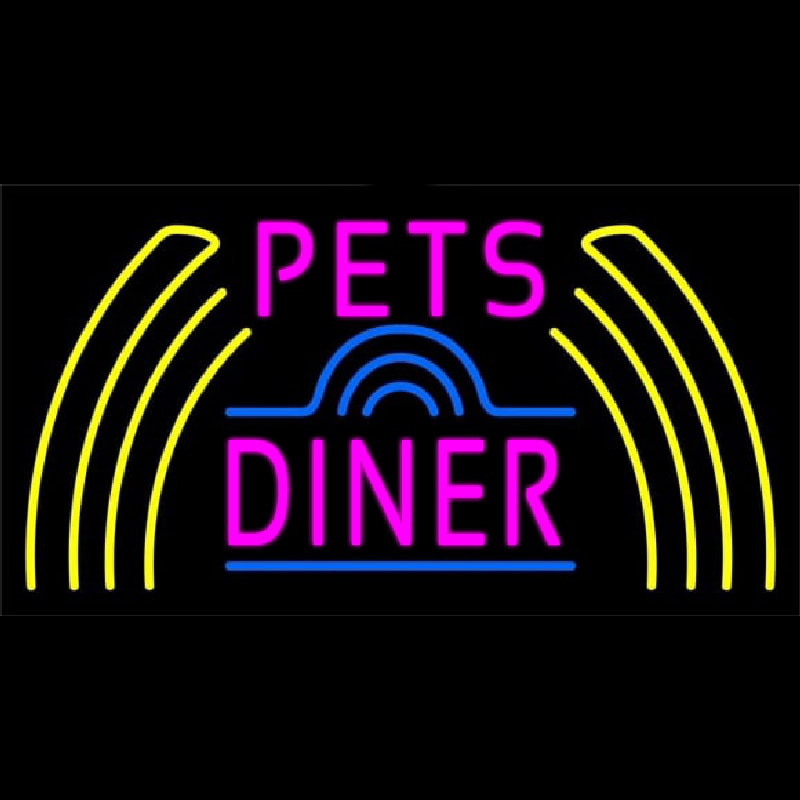 Pet Diner 1 Neonreclame
