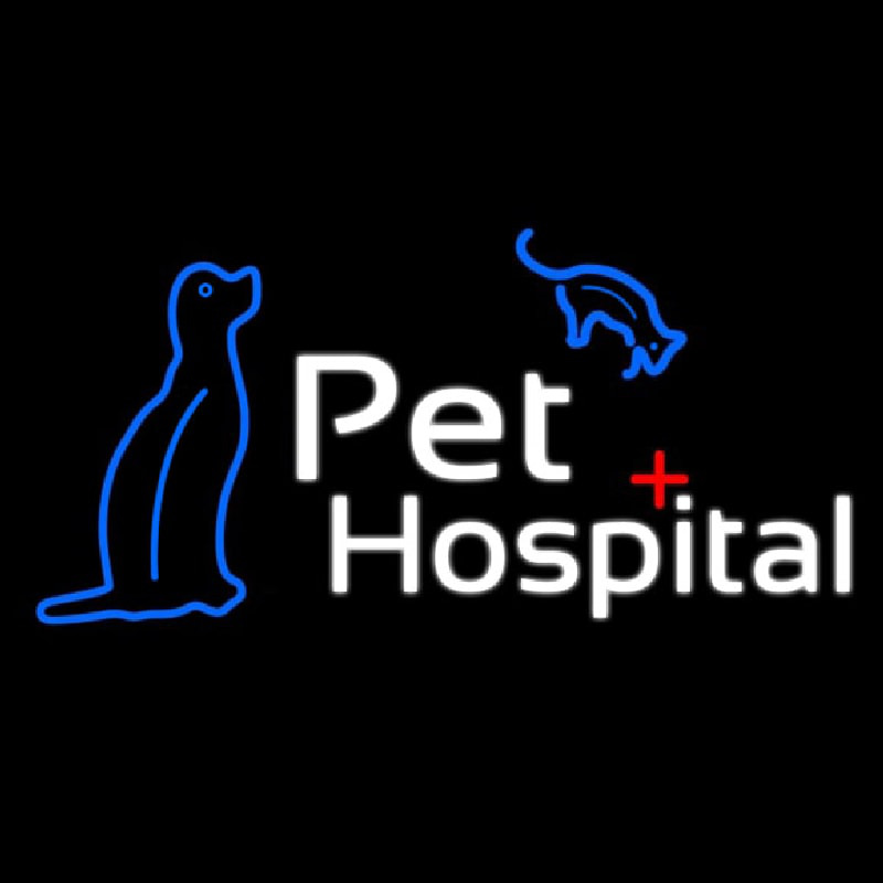 Pet Hospital Neonreclame