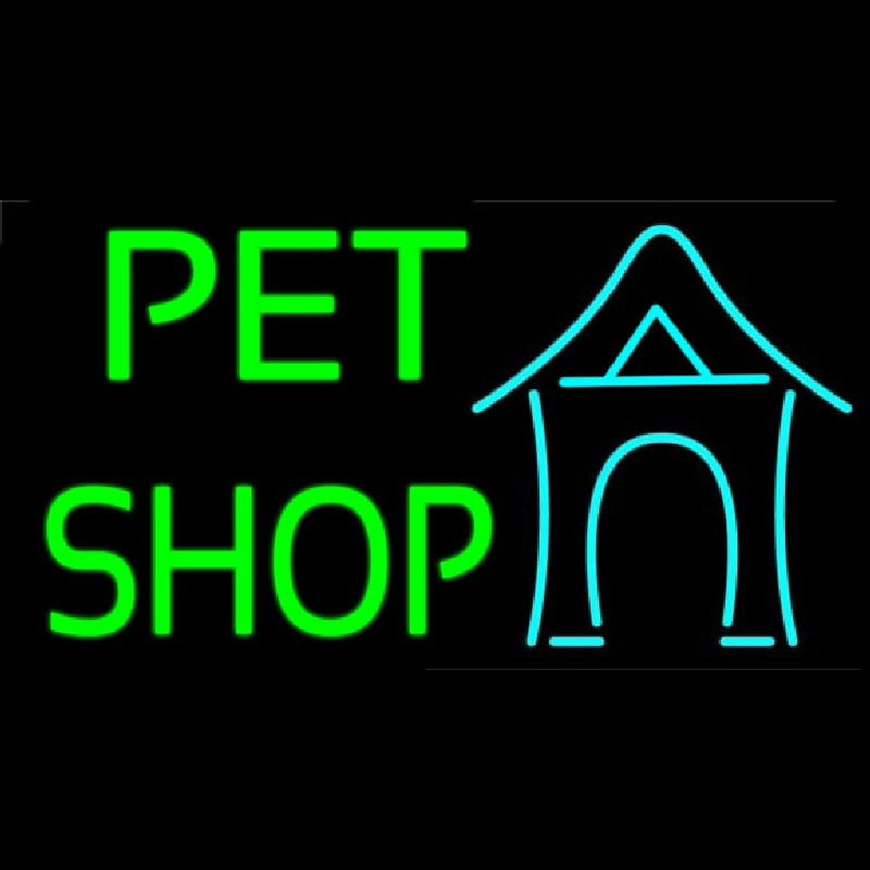 Pet Shop 1 Neonreclame