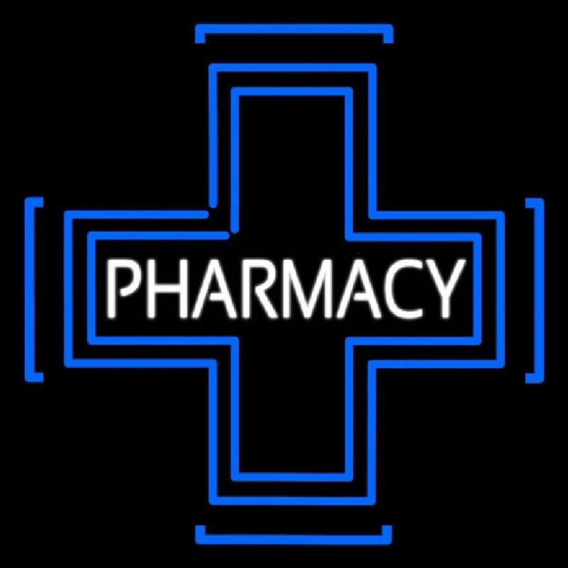 Pharmacy Inside Plus Logo Neonreclame