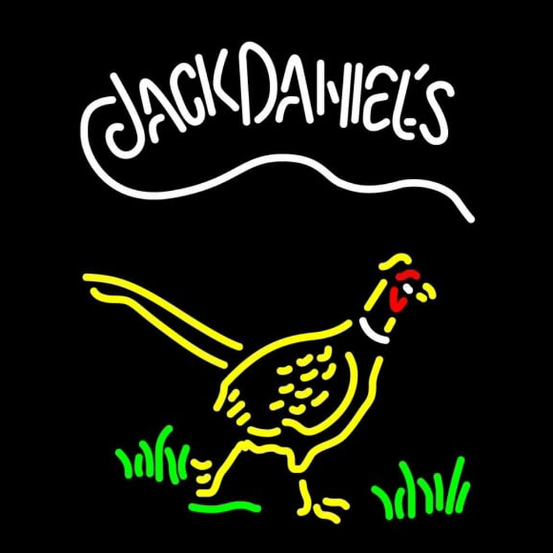 Pheasant Jack Daniels Neonreclame