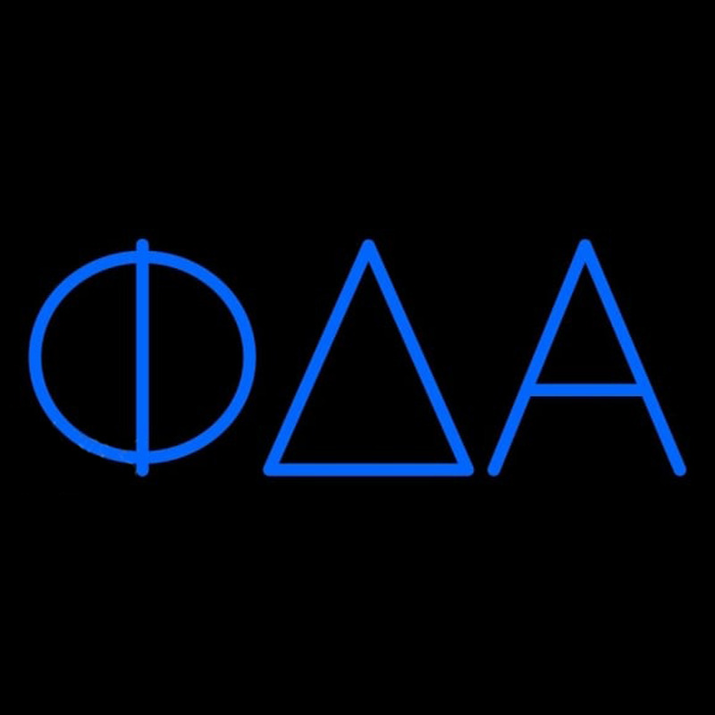 Phi Delta Alpha Neonreclame