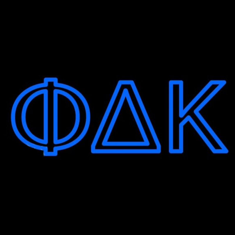 Phi Delta Kappa Neonreclame
