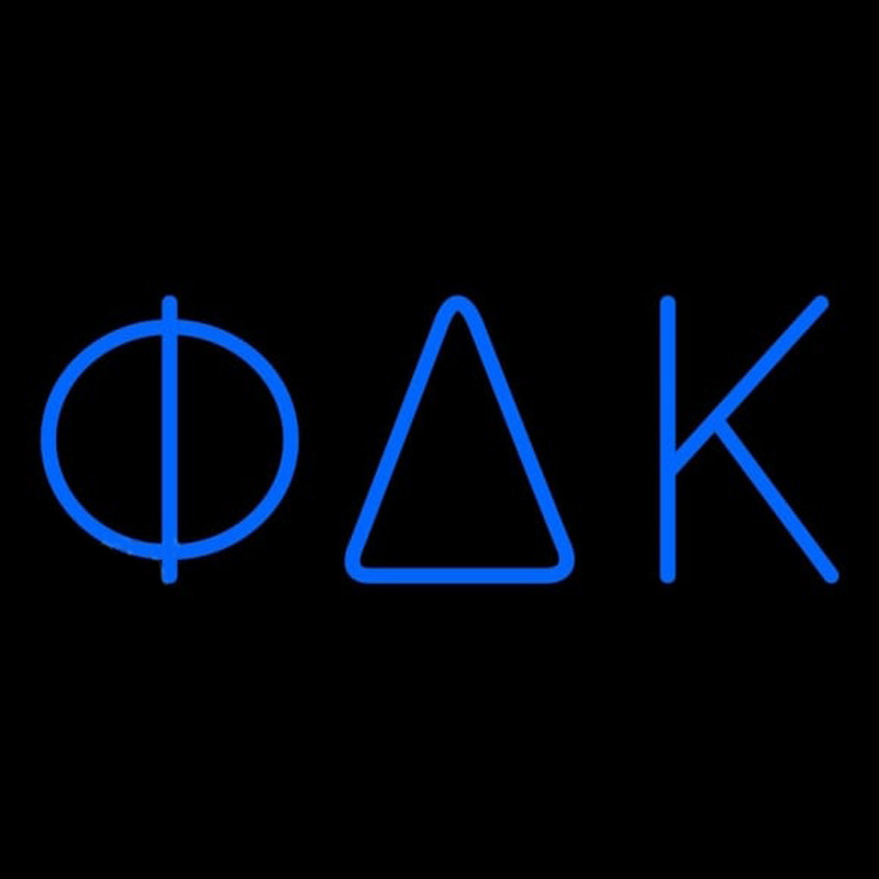 Phi Delta Kappa Neonreclame