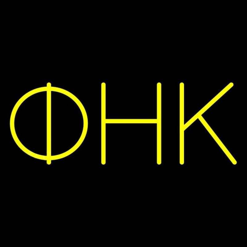Phi Eta Kappa Neonreclame