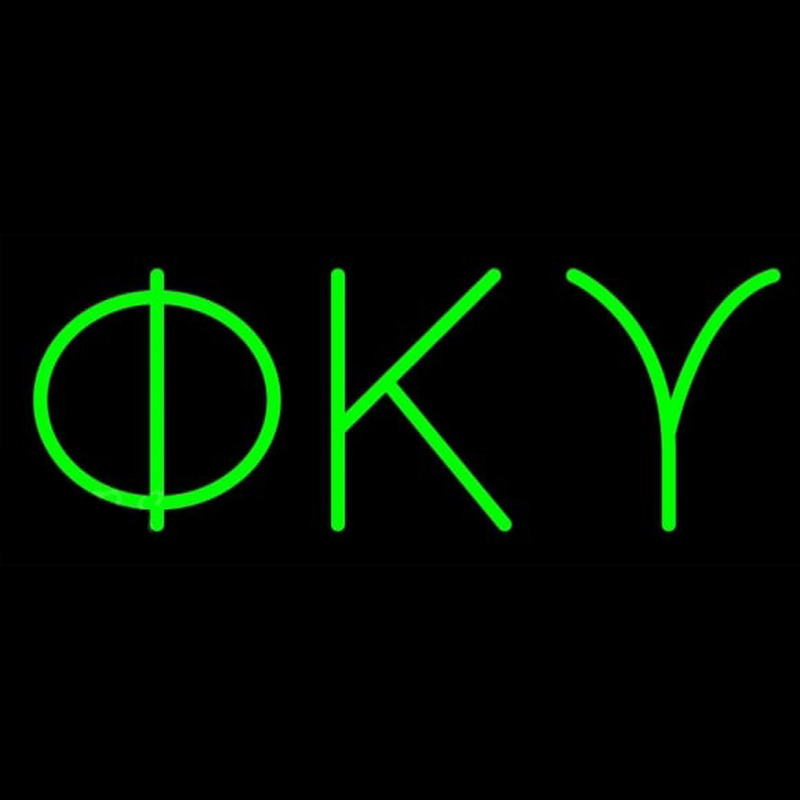 Phi Kappa Upsilon Neonreclame