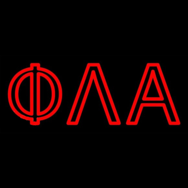 Phi Lambda Alpha Neonreclame