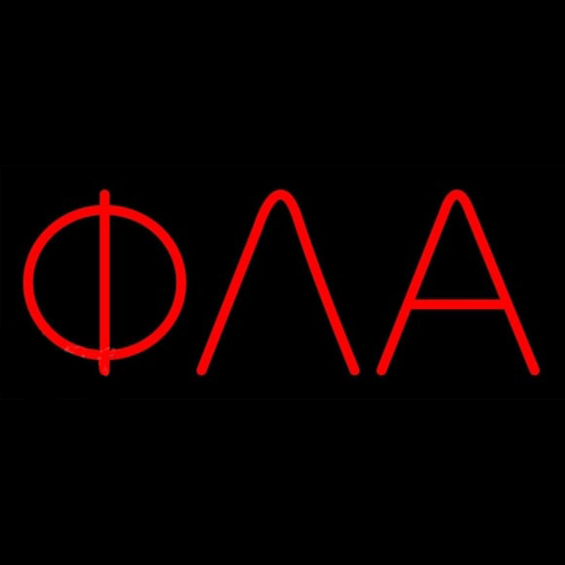 Phi Lambda Alpha Neonreclame