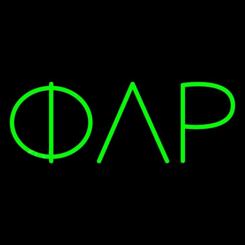 Phi Lambda Rho Neonreclame