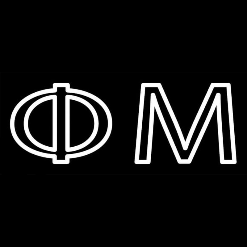 Phi Mu Neonreclame