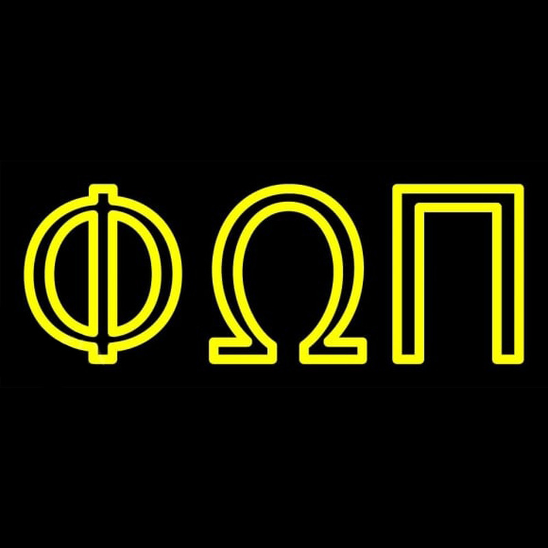 Phi Omega Pi Neonreclame