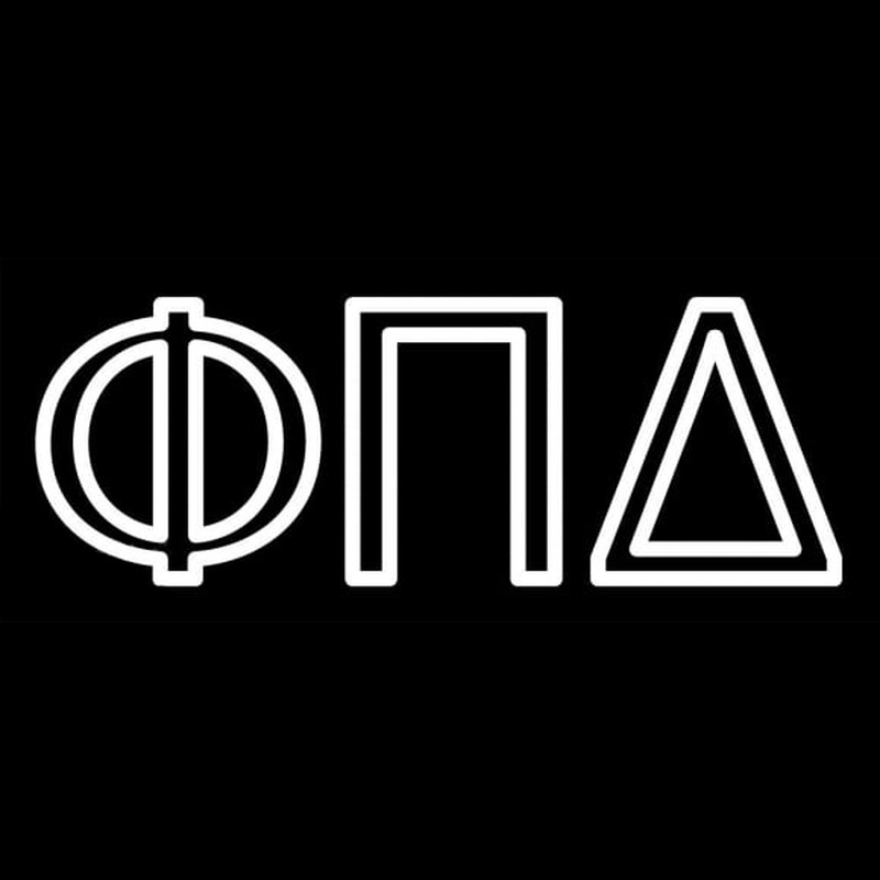 Phi Pi Delta Neonreclame