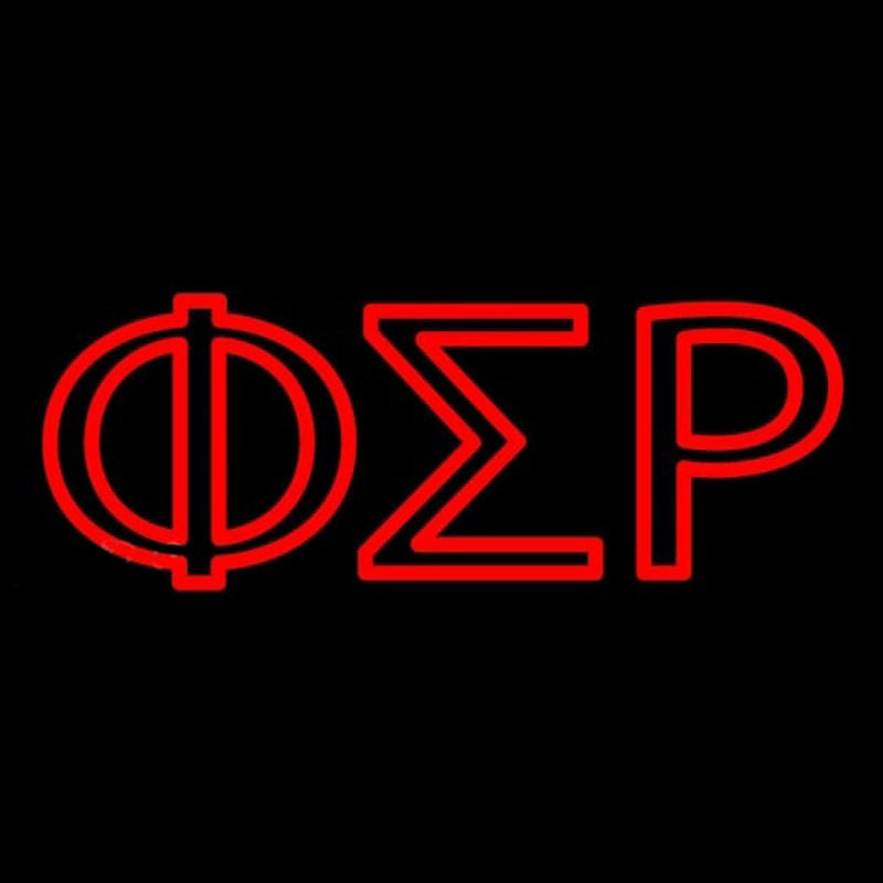 Phi Sigma Rho Neonreclame