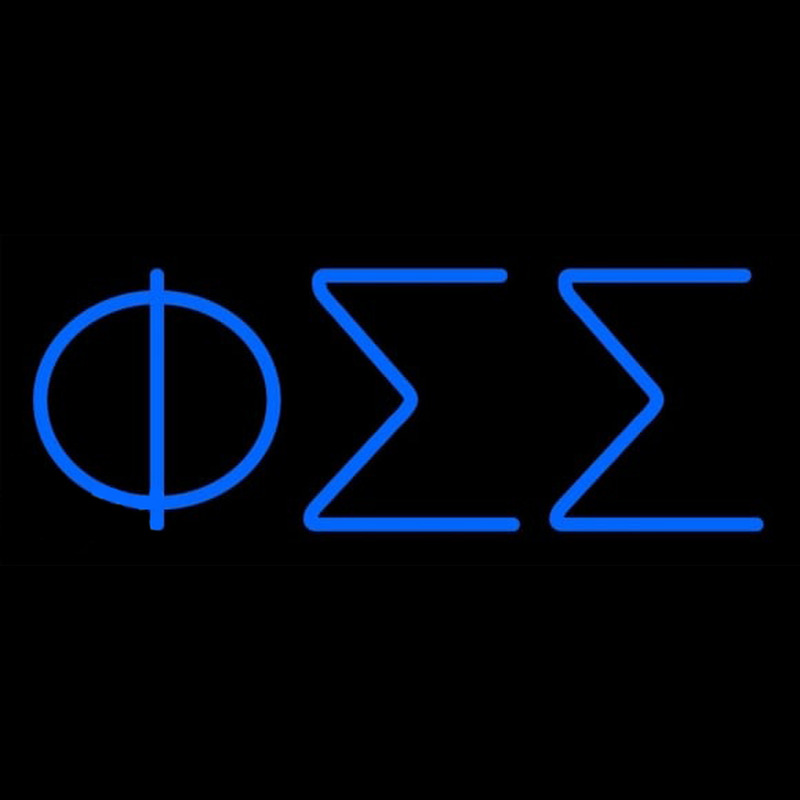 Phi Sigma Sigma Neonreclame