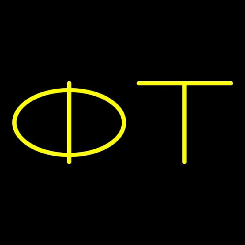 Phi Tau Neonreclame