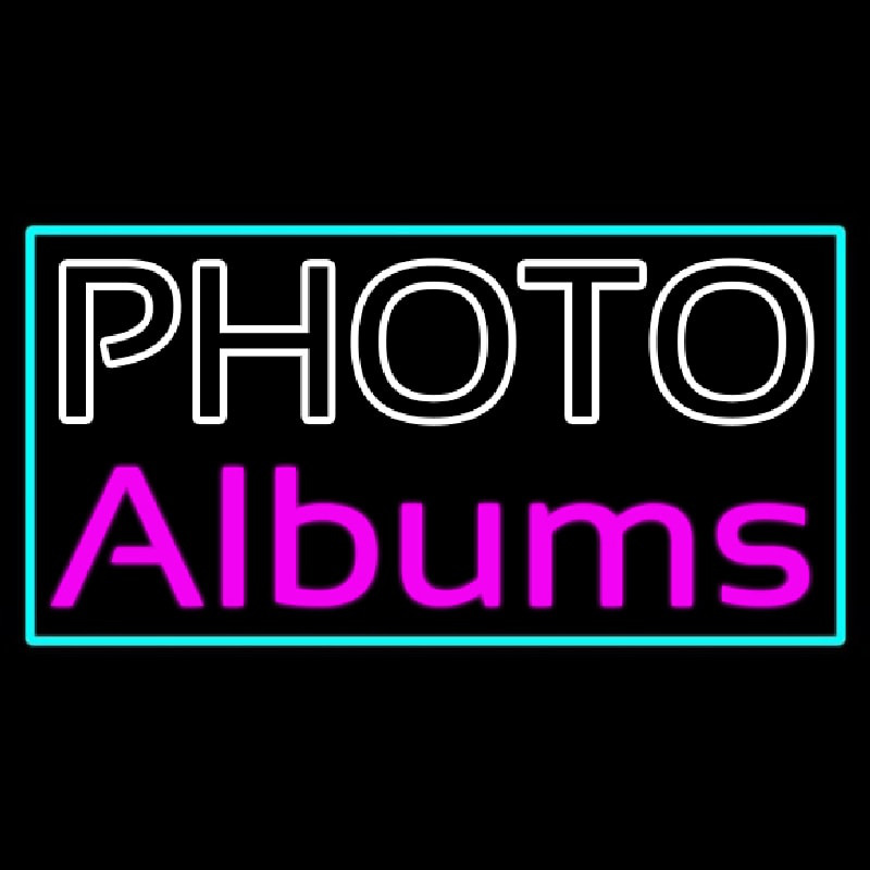 Photo Albums With Border Neonreclame