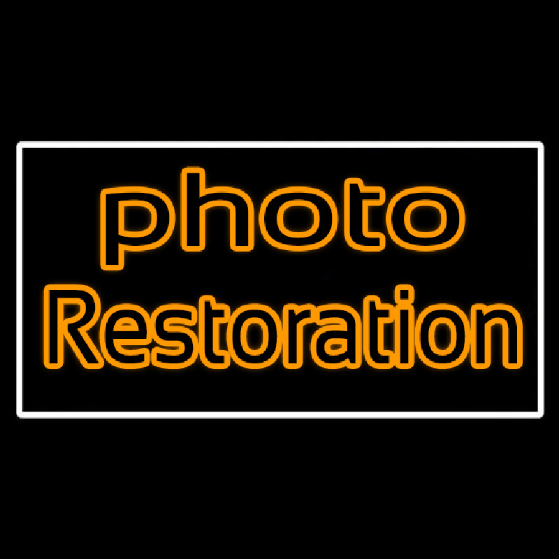 Photo Restoration Neonreclame