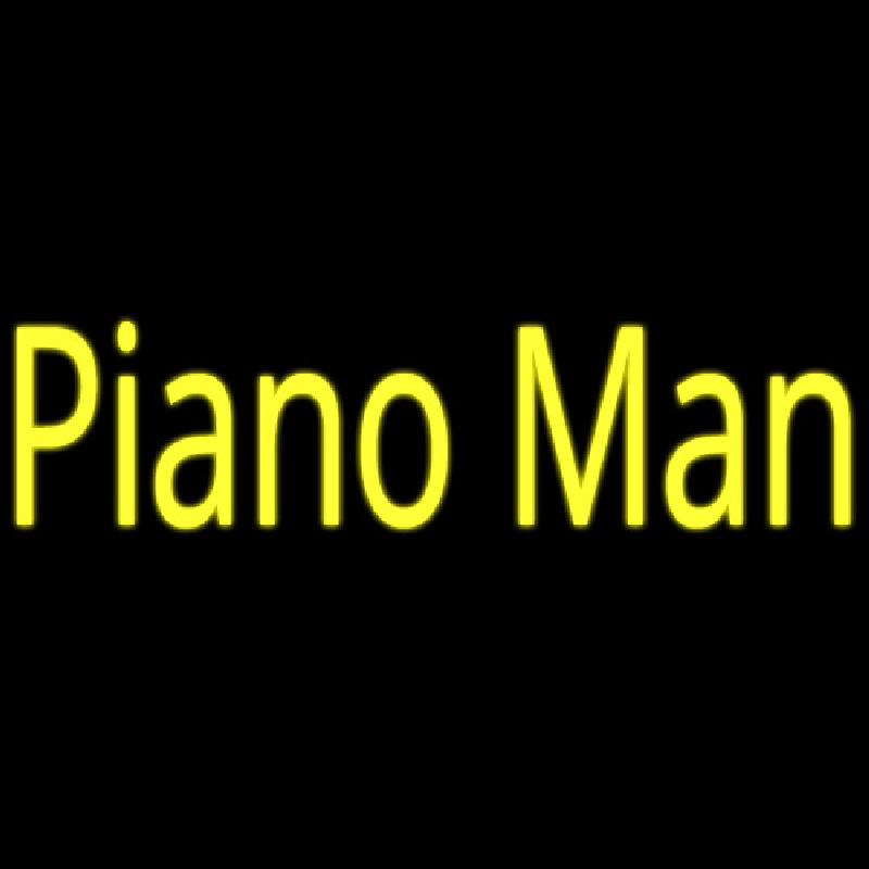 Piano Man Neonreclame