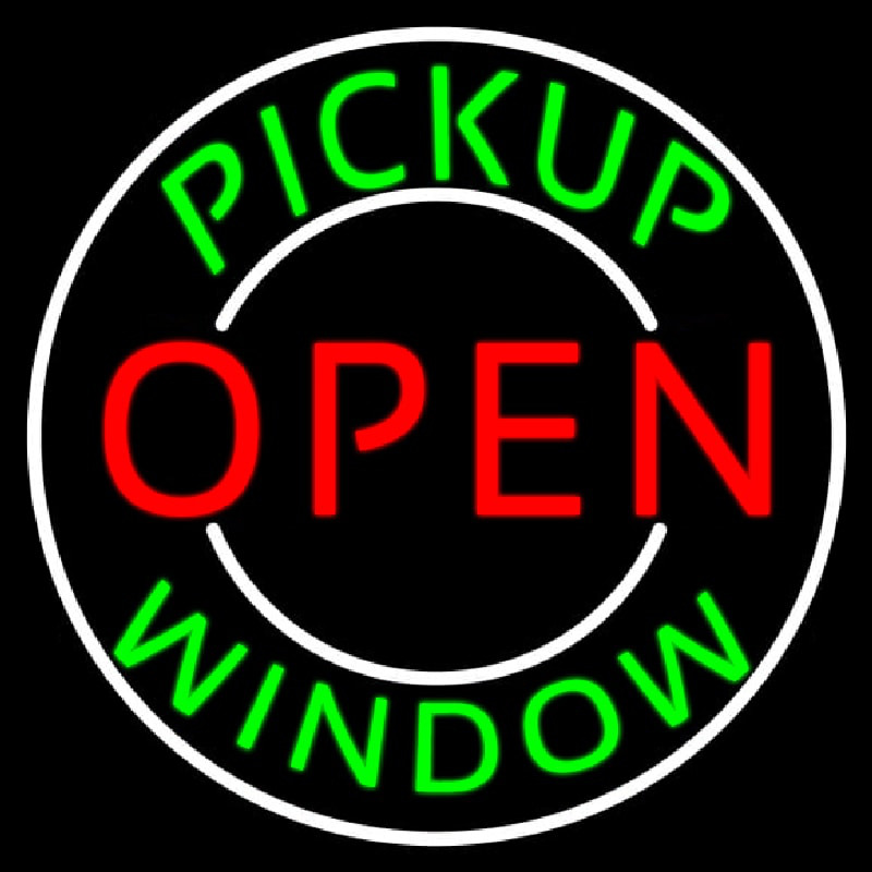 Pickup Open Window Neonreclame