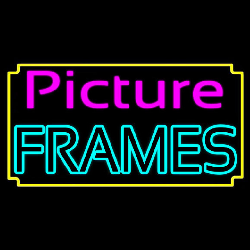 Picture Frames Neonreclame