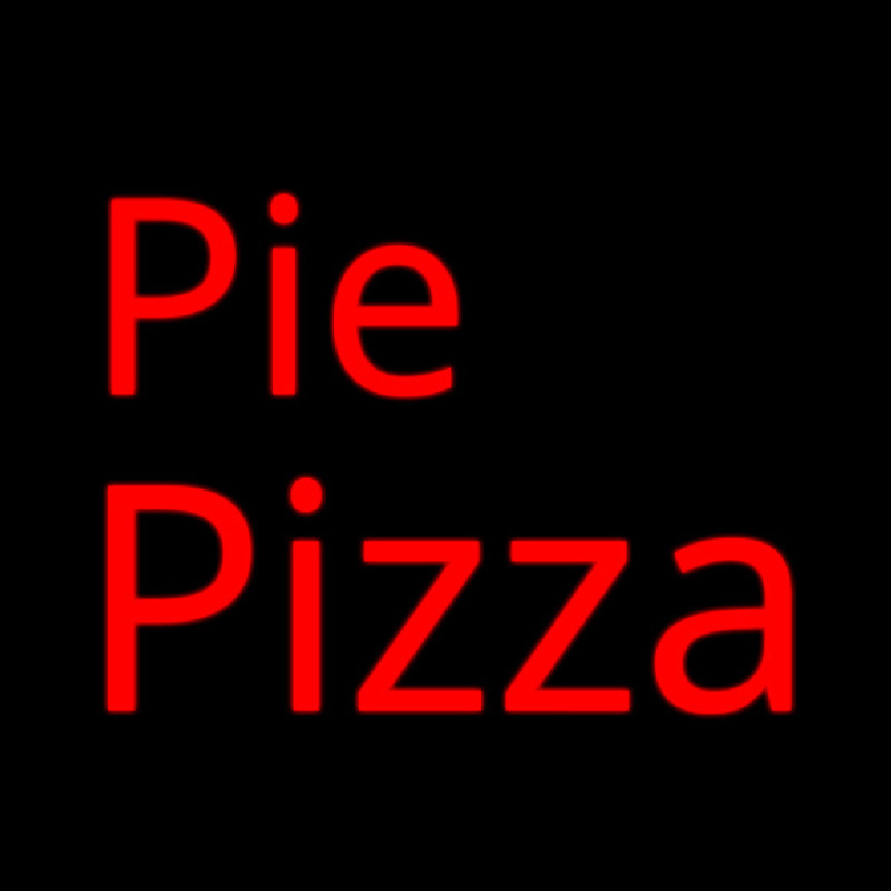 Pie Pizza Neonreclame