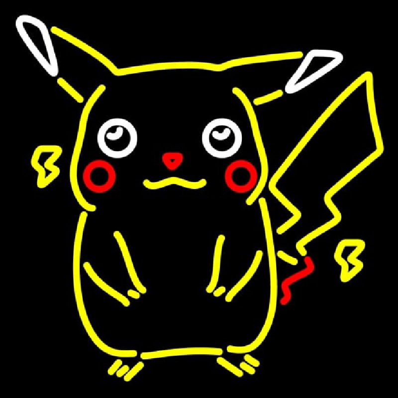 Pikachu Neonreclame