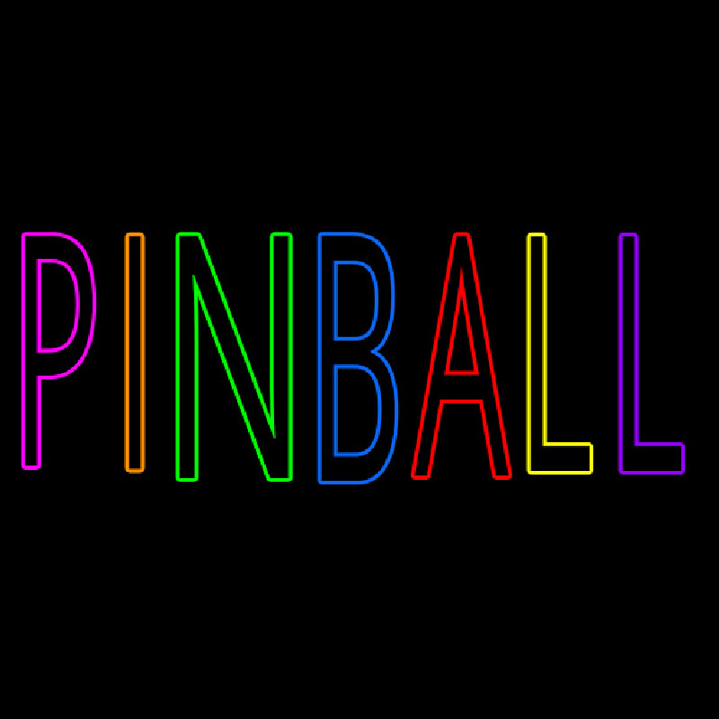 Pinball 1 Neonreclame