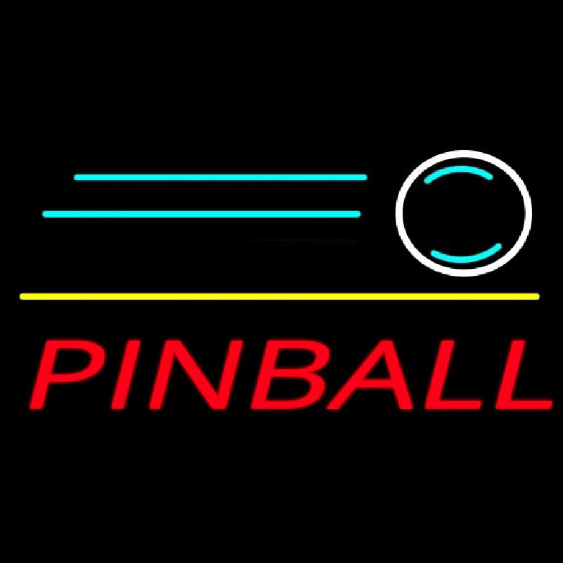 Pinball Shot Neonreclame
