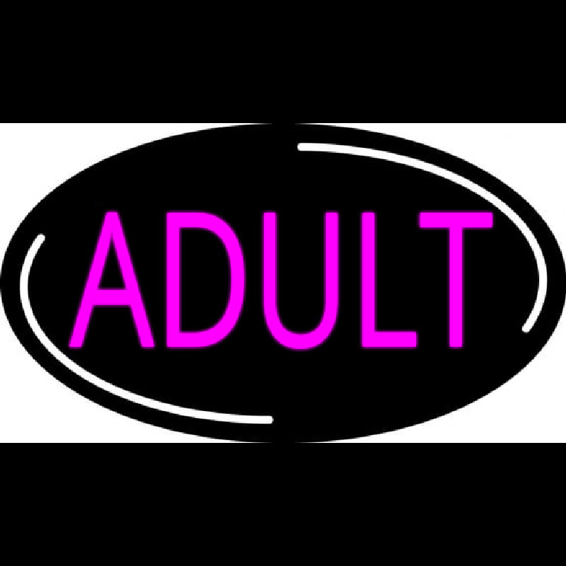 Pink Adult Neonreclame